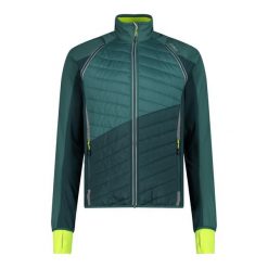 Kurtka męska turystyczna CMP 30A2647. Niebieskie kurtki męskie CMP, l, bez wzorów, z softshellu, sportowe, z kapturem. W wyprzedaży za 448.60 zł.