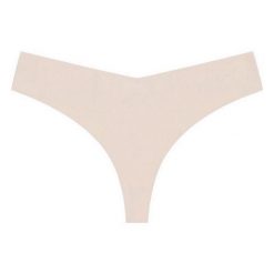 Stringi bezszwowe niewidoczne pod ubraniami Lala. Białe stringi damskie Intica, s, bez wzorów, z materiału. W wyprzedaży za 69.00 zł.