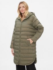 ONLY Płaszcz zimowy 15300258 Zielony Regular Fit. Zielone płaszcze damskie Only, na zimę, xs, bez wzorów, z syntetyku. Za 279.99 zł.