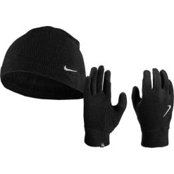 Czapka i rękawiczki unisex Nike Dri-Fit Fleece. Czarne czapki zimowe damskie Nike. Za 354.24 zł.