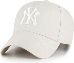 Czapka z daszkiem MVP Lifestyle New York Yankees Snapback. Brązowe czapki z daszkiem damskie 47 Brand, bez wzorów, z materiału. Za 157.95 zł.