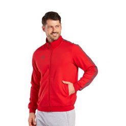Kurtka dresowa Erima Essential Team. Czerwone kurtki męskie Erima, l, bez wzorów, z dresówki, retro, bez kaptura. W wyprzedaży za 242.00 zł.
