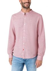 Timezone Koszula - Regular fit - w kolorze jasnoróżowym rozmiar: XL. Różowe koszule męskie Timezone, xl, bez wzorów, z bawełny, bez kołnierzyka, bez ramiączek. Za 105.14 zł.