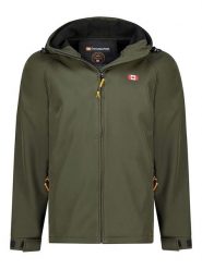 Canadian Peak Kurtka softshellowa "Tamigoloreak" w kolorze khaki rozmiar: XL. Brązowe kurtki outdoor męskie Canadian Peak, xl, bez wzorów, bez kaptura. Za 196.24 zł.