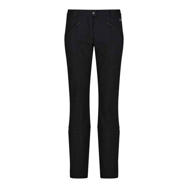 Spodnie Narciarskie Softshell Rozmiar XL Czarny - 38A1586-U901. Czarne spodnie materiałowe damskie CMP, bez wzorów, z elastanu. Za 469.99 zł.