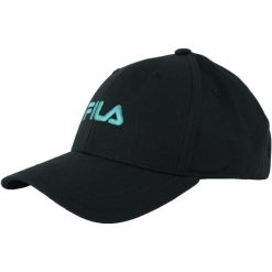 Męska czapka z daszkiem Fila Brasov 6 Panel Cap. Czarne czapki męskie Fila, bez wzorów, z bawełny, sportowe. Za 59.99 zł.