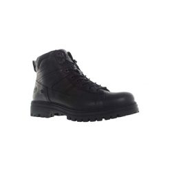 Trapery męskie LUMBERJACK SADDLE. Czarne buty zimowe męskie Lumberjack, ze skóry, bez zapięcia. Za 299.99 zł.
