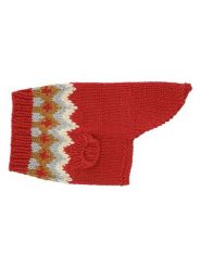 VOV & VUF Sweter w kolorze czerwonym dla psa rozmiar: M. Czerwone swetry klasyczne damskie VOV & VUF, m, z wełny, bez kołnierzyka. Za 119.12 zł.