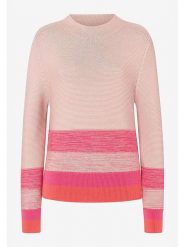 More & More Sweter w kolorze jasnoróżowo-różowym rozmiar: 38. Różowe golfy damskie MORE & MORE, bez wzorów, z bawełny, bez ramiączek. Za 122.96 zł.