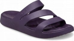 Klapki Dla Dorosłych Crocs Getaway Strappy. Brązowe klapki i japonki męskie Crocs, z materiału. Za 139.99 zł.