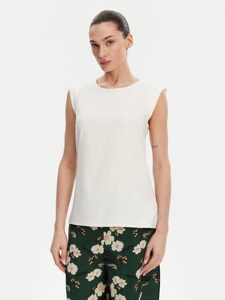 French Connection Bluzka 762ZA Écru Regular Fit. Bluzki damskie French Connection, xl, bez wzorów, z syntetyku, bez ramiączek. Za 79.99 zł.