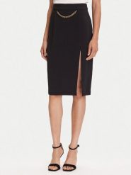 Marciano Guess Spódnica midi 5YGD07 7357A Czarny Regular Fit. Czarne spódniczki damskie Marciano Guess, z aplikacjami, z syntetyku, midi. Za 569.99 zł.