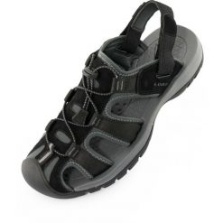 LOAP Orland Męskie Sandały Zakryty Przód Czarny-Szary 45. Czarne sandały męskie ZONE PERFECT, bez zapięcia. Za 190.23 zł.