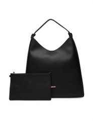 DKNY Torebka R54CAO07 Czarny. Czarne torebki klasyczne damskie DKNY, bez wzorów, ze skóry, bez dodatków. Za 789.99 zł.