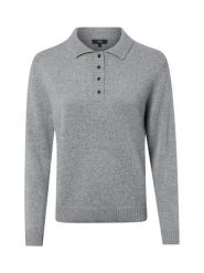 IPURI sweter z kaszmiru Kobiety Kaszmir szary, XXL. Szare swetry klasyczne damskie IPURI, xxl, z kaszmiru, bez kołnierzyka. Za 949.95 zł.