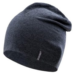 Czapka Hi-Tec Enif. Szare czapki męskie Hi-tec, na jesień, bez wzorów, z materiału, eleganckie. Za 55.30 zł.