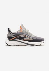 Jasnoszare Buty Sportowe Sneakersy na Piankowej Podeszwie Linasela. Szare buty sportowe na co dzień męskie Born2be, z jeansu, bez zapięcia. Za 109.99 zł.