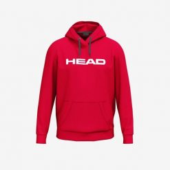 Bluza z kapturem Head Club Original. Czerwone bluzy sportowe męskie HEAD, bez wzorów, eleganckie, bez kołnierzyka, bez ramiączek. W wyprzedaży za 207.00 zł.