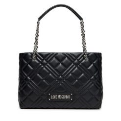 Torebka LOVE MOSCHINO. Czarne torebki klasyczne damskie Love Moschino, bez wzorów, bez dodatków. Za 749.99 zł.