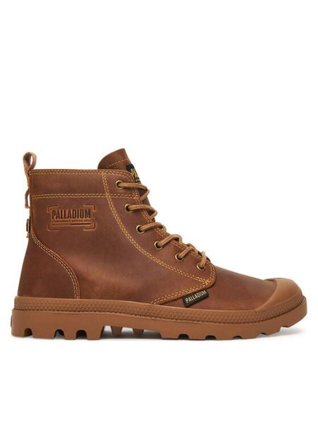 Palladium Trapery Pampa Zip Lth Legacy 79502-257-M Brązowy. Brązowe buty zimowe męskie Palladium, ze skóry, bez zapięcia. Za 439.99 zł.