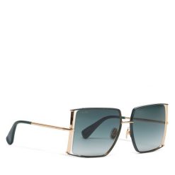 Okulary przeciwsłoneczne Max Mara. Zielone okulary przeciwsłoneczne damskie Max Mara. Za 759.99 zł.
