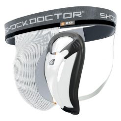 Shock Doctor Supporter + Suspensor Bio Flex Cup. Białe spodnie dresowe damskie SHOCK DOCTOR, s, bez wzorów. Za 96.00 zł.