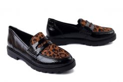 RIEKER REMONTE D2Q02-03 black combination, półbuty damskie. Czarne półbuty damskie Rieker Remonte, bez wzorów, z gumy, bez obcasa, na obcasie. Za 355.91 zł.