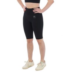 Krótkie legginsy sportowe dla kobiet Xtreme Sportswear Antracyt Czarny. Czarne legginsy damskie XTREME SOCKSWEAR, l, bez wzorów. Za 125.82 zł.