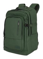 Plecak travelite Basics. Szare plecaki damskie Travelite, bez wzorów, z materiału. Za 301.50 zł.