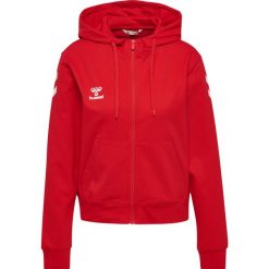 Damska bluza z kapturem zapinana na zamek Hummel Go 2.0 Chevron. Czerwone bluzy z kapturem damskie HUMMEL. Za 268.00 zł.