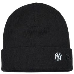 Czapka dla dorosłych Mini Logo Cuff Beanie New York Yankees Hat. Niebieskie czapki męskie New Era, bez wzorów. Za 129.99 zł.