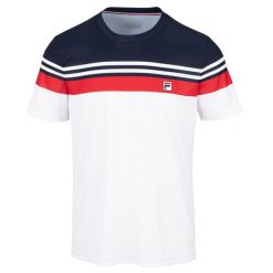 Koszulka sportowa męska Fila Malte. T-shirty sportowe męskie Fila, m, z bawełny, bez ramiączek, tenisowe. Za 367.00 zł.