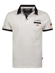 Canadian Peak Koszulka polo "Kingdomeak" w kolorze białym rozmiar: XL. Białe koszulki polo męskie Canadian Peak, xl, bez wzorów, z bawełny, bez ramiączek. Za 127.35 zł.