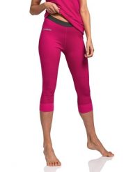 Legginsy termoaktywne 3/4 damskie Schöffel Sport Merino. Czerwone bielizna termoaktywna damska Schöffel, s, bez wzorów, z lyocellu. Za 349.99 zł.