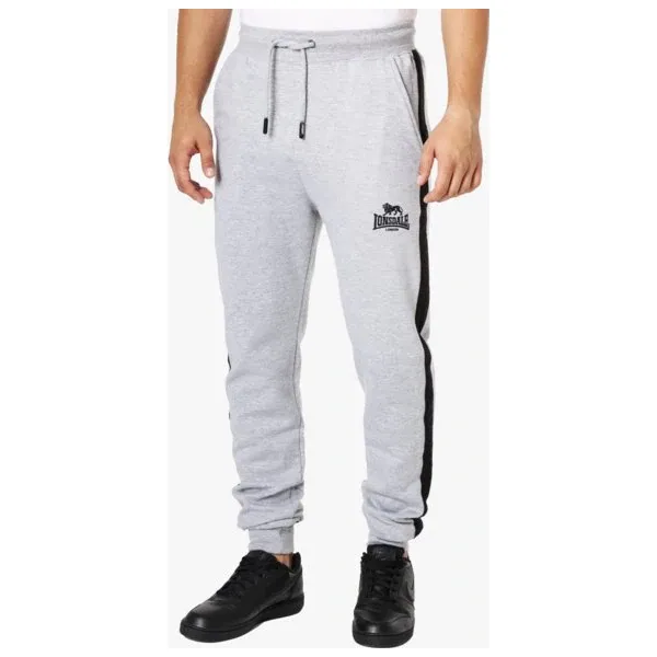 Lonsdale Spodnie Oxwick , szary, rozmiar XL. Szare spodnie materiałowe męskie Lonsdale, bez wzorów, z bawełny. W wyprzedaży za 79.99 zł.