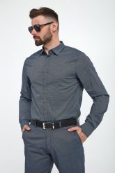 Koszula męska wzór ARMANI EXCHANGE. Koszule męskie Armani Exchange, m, bez wzorów, bez kołnierzyka, bez ramiączek. W wyprzedaży za 311.20 zł.