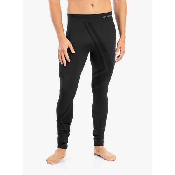 Legginsy termoaktywne męskie Brubeck Thermo Wool by Pustelnik. Czarne bielizna termoaktywna męska Brubeck, m, bez wzorów, z wełny. Za 181.99 zł.