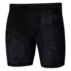 Spodenki Vale Tudo do MMA męskie EXTREME HOBBY NIGHTMARE 2. Czarne szorty męskie EXTREME HOBBY, z elastanu, bez kołnierzyka. Za 179.00 zł.