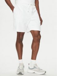 Michael Kors Szorty sportowe CR552G15MF Biały Regular Fit. Białe szorty męskie Michael Kors, m, z bawełny. Za 549.99 zł.