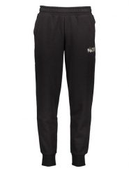 Puma Spodnie dresowe "Essentials+" w kolorze czarnym rozmiar: M. Czarne spodnie dresowe damskie Puma, bez wzorów, z dresówki. Za 136.13 zł.