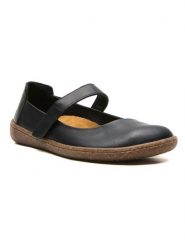 Comfortfusse Skórzane baleriny "Jeylo" w kolorze czarnym rozmiar: 40. Czarne baleriny damskie Comfortfusse, bez wzorów, bez obcasa. Za 265.23 zł.