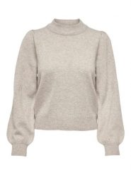 JDY Sweter "Rue" w kolorze jasnoszarym rozmiar: XS. Szare golfy damskie JDY, xs, bez wzorów, bez ramiączek. Za 61.31 zł.