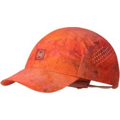Czapka z daszkiem BUFF PACK SPEED CAP KEFFY NECTARINE. Czerwone czapki męskie Buff, bez wzorów, sportowe. Za 189.90 zł.