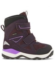 ECCO Śniegowce Snow Mountain 71026351663 Fioletowy. Fioletowe kozaki dziewczęce ECCO, bez wzorów, z nubiku, bez obcasa. Za 579.99 zł.