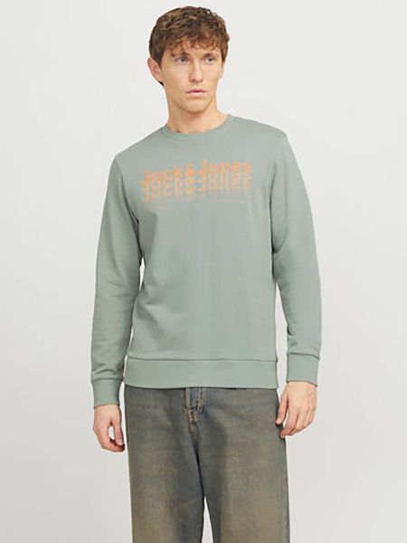 Jack & Jones Bluza w kolorze zielonym rozmiar: XL. Zielone bluzy bez kaptura męskie Jack & Jones, xl. Za 61.17 zł.