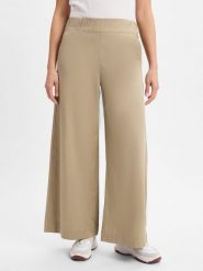 Marie Lund Letnie spodnie Kobiety Bawełna beżowy, 40. Brązowe spodnie materiałowe damskie Marie Lund, bez wzorów, z bawełny, retro. Za 229.95 zł.