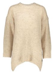 ONLY Sweter w kolorze beżowym rozmiar: XL. Brązowe swetry klasyczne damskie Only, xl, bez kołnierzyka. Za 100.99 zł.