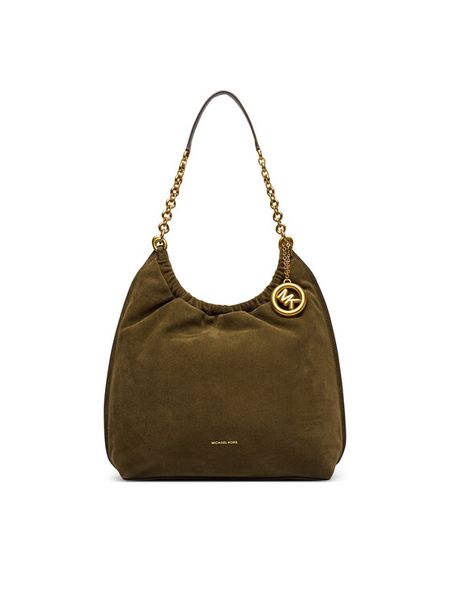 MICHAEL Michael Kors Torebka 30S6A15L7S Zielony. Zielone torebki klasyczne damskie MICHAEL Michael Kors, bez wzorów, ze skóry, bez dodatków. Za 1,779.00 zł.