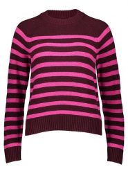 GAP Sweter w kolorze bordowo-różowym rozmiar: L. Czerwone swetry klasyczne damskie GAP, l, z bawełny, bez kołnierzyka. Za 105.38 zł.