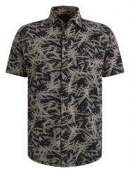 PME Legend Koszula - Regular fit - w kolorze oliwkowo-czarnym rozmiar: XL. Brązowe koszule męskie PME Legend, xl, bez wzorów, z bawełny, bez kołnierzyka, bez ramiączek. Za 161.73 zł.